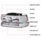 Spec-D Tuning 99-02 CHEVROLET SILVERADO CHROME HOUSING CLEAR LENS WITH LED BAR, PK  2 LBLH-SIV99-G3-RS - alternate 7